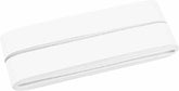 5 Meter Baumwoll-Schrägband 40/20 - weiß/grau/schwarz